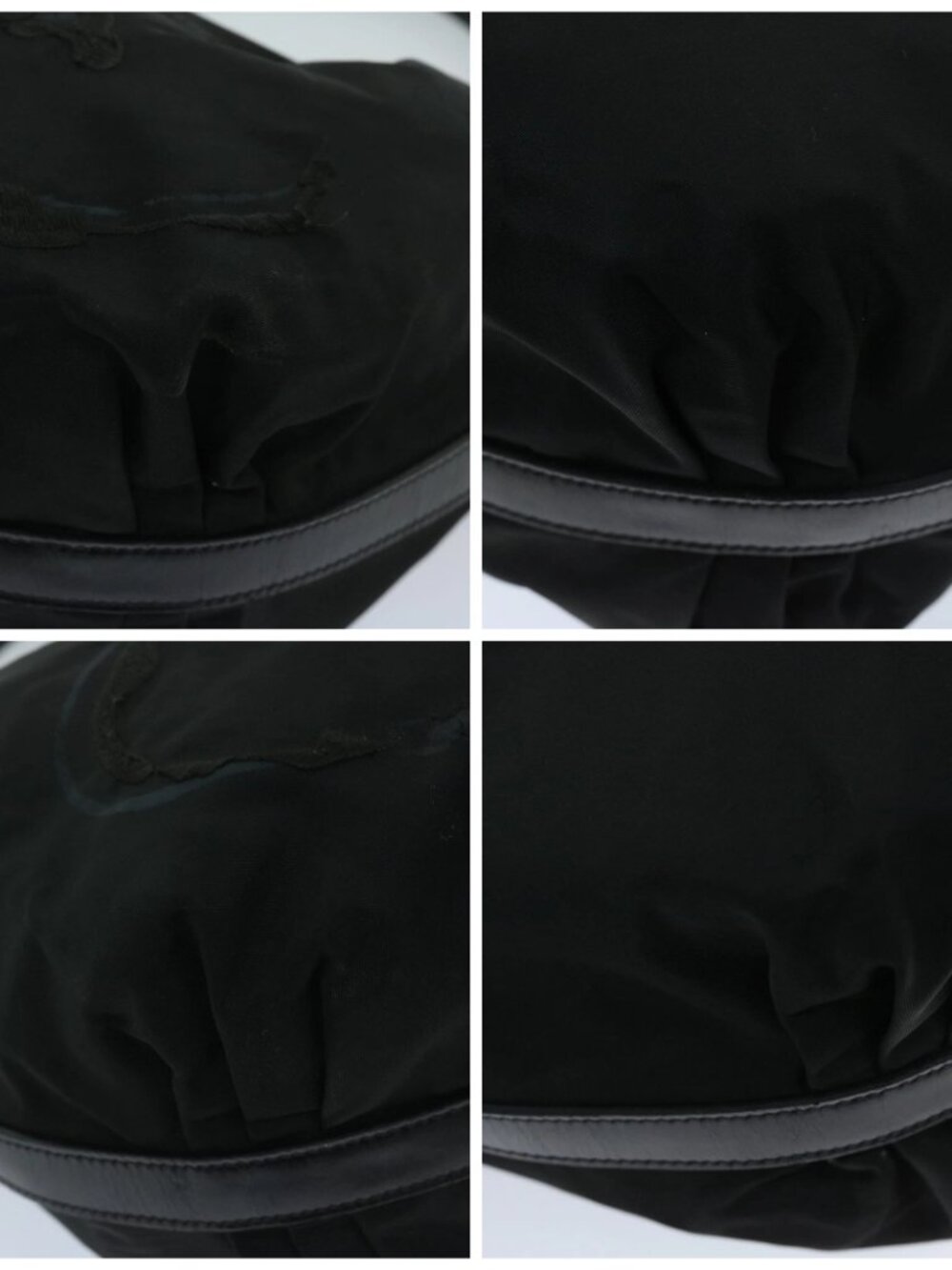 PRADA Shoulder Bag Nylon Black Auth - Picture 14 of 16